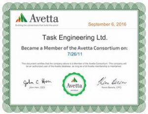 Avetta Membership Certificate